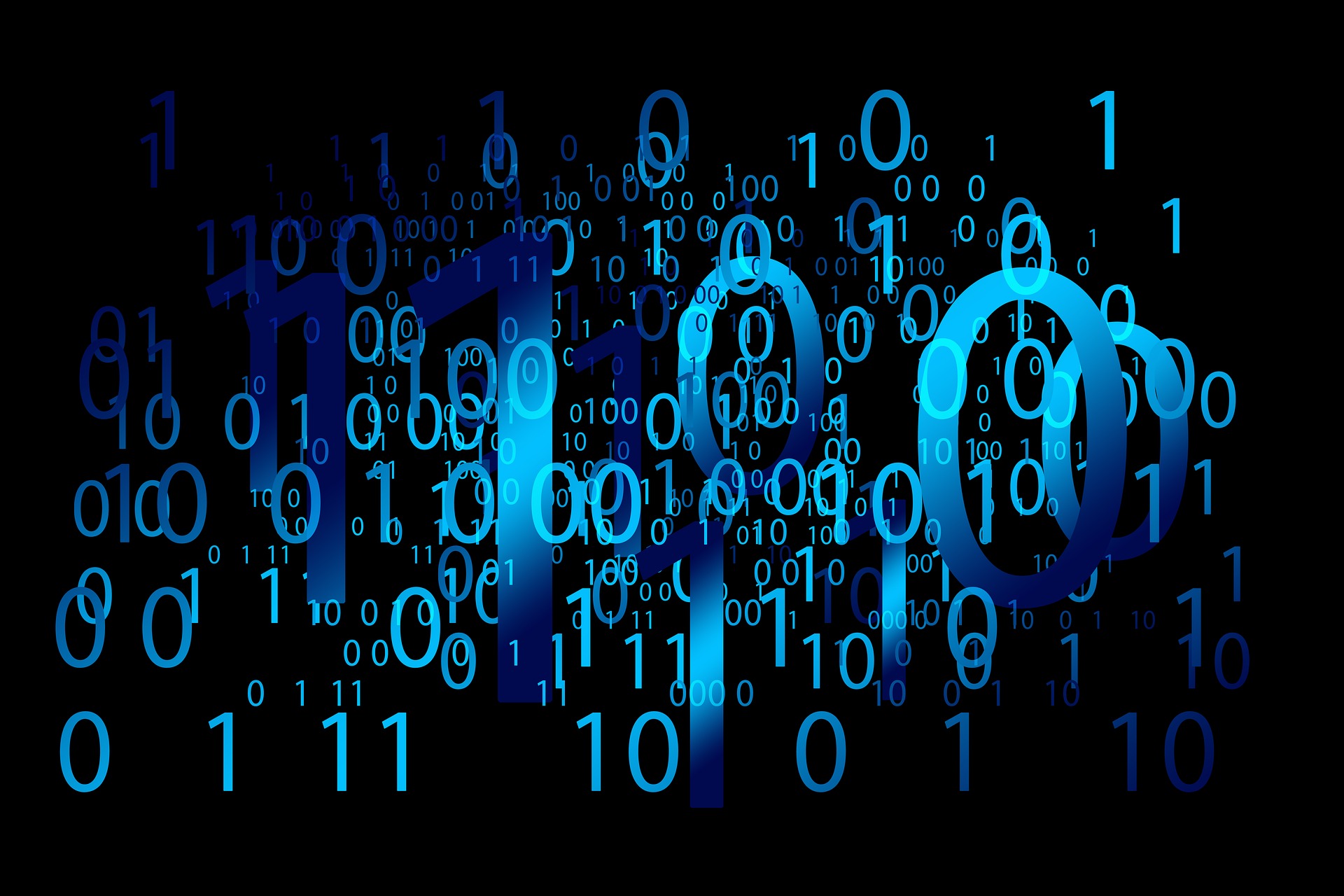 Digital data background